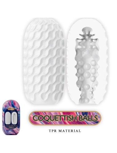 PRETTY LOVE - VENUS X 15 MASTURBATEURS HOMMES EN SILICONE BLANC