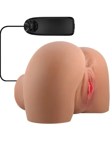 CRAZY BULL - MILA VIBRATEUR FESSE AVEC VAGIN ET ANUS RÉALISTES CONTRÔLE DE LA CHAIR À DISTANCE