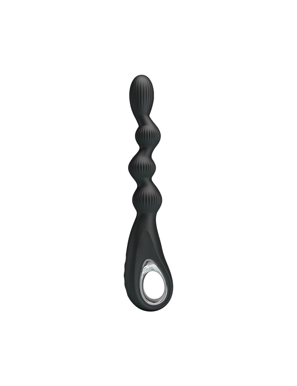 PRETTY LOVE - VIBRATEUR ANAL FEDERER 12 VIBRATIONS NOIR