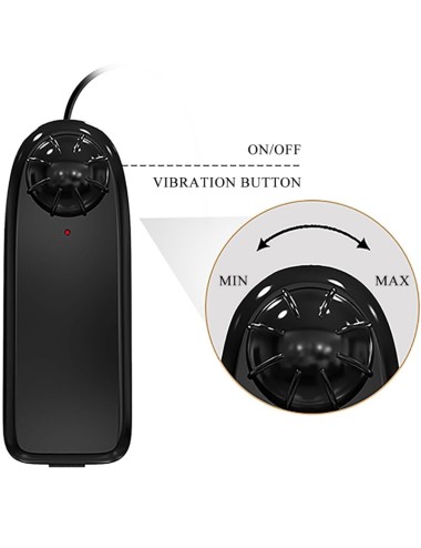 BAILE - CATOBLEPAS VIBRATEUR RÉALISTE 20,6 CM FLESH TÉLÉCOMMANDE