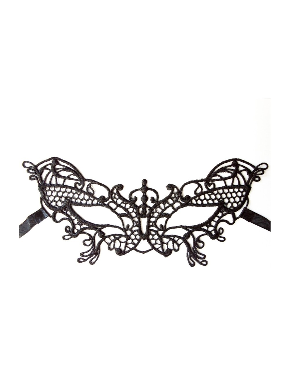 Masque souple dentelle noire - 100824