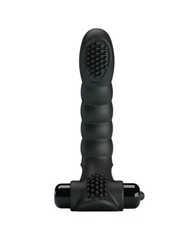 PRETTY LOVE - VIBRATEUR DOIGT ALEXANDER 10 VIBRATIONS NOIR