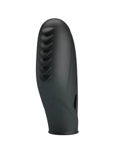 PRETTY LOVE - VIBRATEUR DOIGT EN SILICONE GILO NOIR