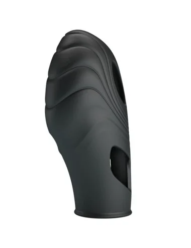 PRETTY LOVE - VIBRATEUR DE DOIGT EN SILICONE LICH NOIR