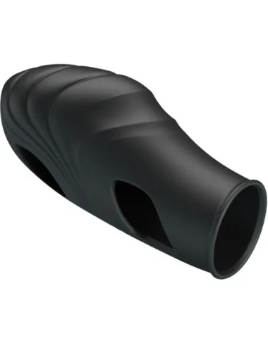 PRETTY LOVE - VIBRATEUR DE DOIGT EN SILICONE LICH NOIR