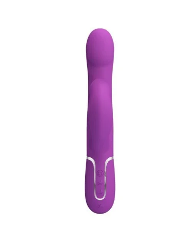 PRETTY LOVE - VIBRATEUR ET STIMULATEUR MULTIFONCTION 4 EN 1 VIOLET
