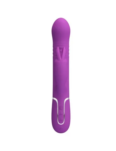 PRETTY LOVE - VIBRATEUR LAPIN MULTIFONCTION COALE 4 EN 1 VIOLET