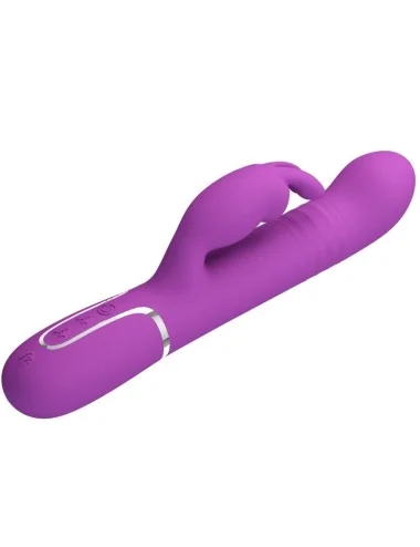 PRETTY LOVE - VIBRATEUR LAPIN MULTIFONCTION COALE 4 EN 1 VIOLET