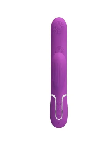 PRETTY LOVE - VIBRATEUR LAPIN MULTIFONCTION 3 EN 1 PERLITA VIOLET