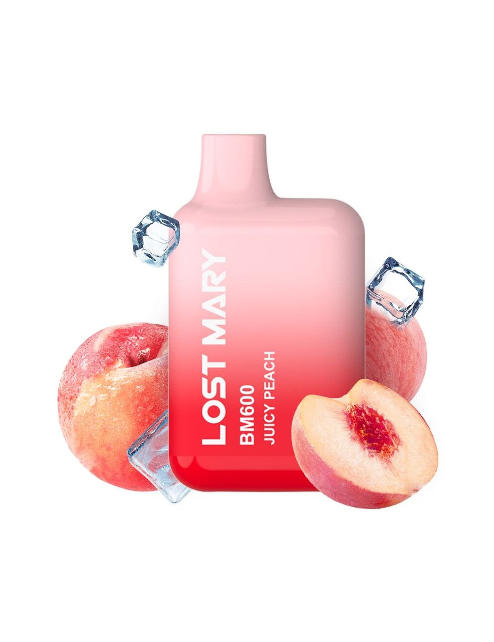LOST MARY - BM600 VAPER NICOTINE 2% JETABLE PÊCHE JUCY LOST MARY - BM600 VAPER NICOTINE 2% JETABLE PÊCHE JUCY