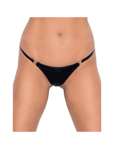 P008 Culotte Powerwetlook avec fermoir doré