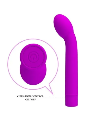 PRETTY LOVE - VIBRATEUR POINT G LOGAN 10 VIBRATIONS VIOLET