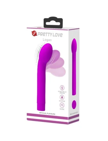 PRETTY LOVE - VIBRATEUR POINT G LOGAN 10 VIBRATIONS VIOLET