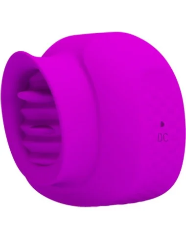 PRETTY LOVE - STIMULATEUR DE CLITORIS ESTELLE TONGUE 12 VIBRATIONS VIOLET