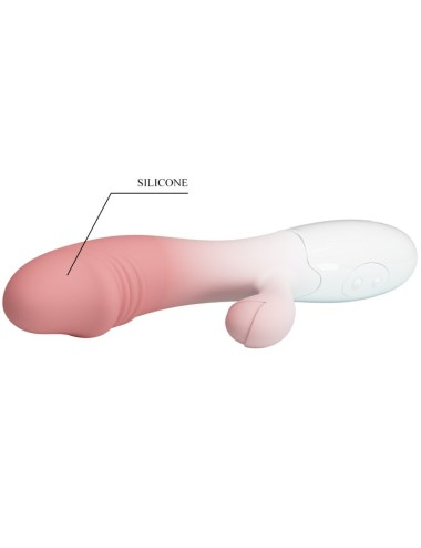 PRETTY LOVE - VIBRATEUR SNAPPY RABBIT 30 VIBRATIONS ROSE