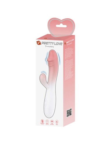 PRETTY LOVE - VIBRATEUR SNAPPY RABBIT 30 VIBRATIONS ROSE