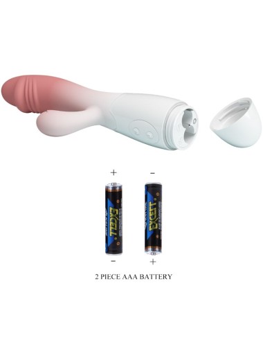 PRETTY LOVE - VIBRATEUR SNAPPY RABBIT 30 VIBRATIONS ROSE