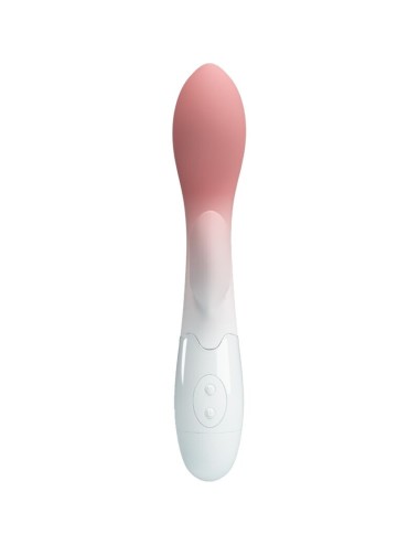 PRETTY LOVE - VIBRATEUR POINT G LUMINEUX + STIMULATEUR DE CLITORIS 30 VIBRATIONS ROSE