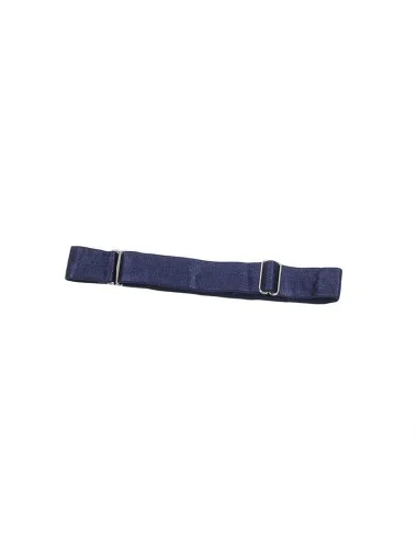 SUBBLIME - 955427 ROBE À BRETELLES EN CUIR BLEU L/XL