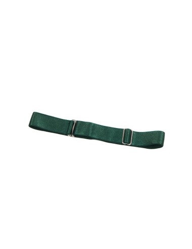 SUBBLIME - 955441 ROBE À BRETELLES EN CUIR VERT L/XL