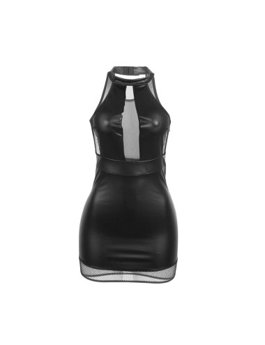SUBBLIME - 955489 ROBE DOS NU AVEC TRANSPARENCES NOIRE L/XL