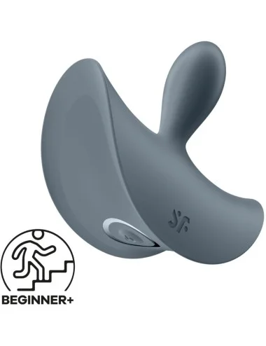 SATISFYER - BOOTY ABSOLUTE BEGINNERS 2 VIBRATEUR ANAL PLUG UNISEXE NOIR