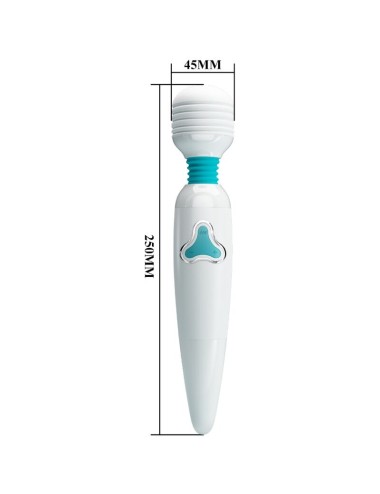 PRETTY LOVE - VIBRATEUR CLOUD WAND 7 VIBRATIONS BLANC
