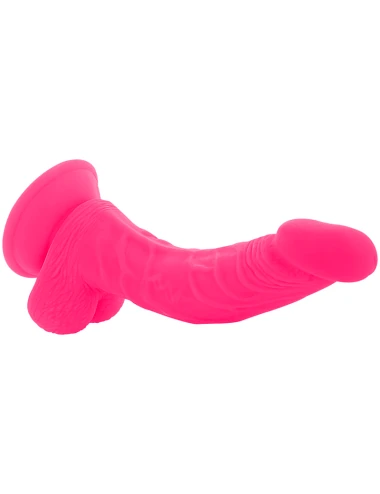 DIVERSIA - DILDO VIBRANT FLEXIBLE ROSE 21.5 CM -O- 4.5 CM