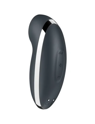 SATISFYER - TAP & CLIMAX 2 VIBRATEUR & STIMULATEUR GRIS
