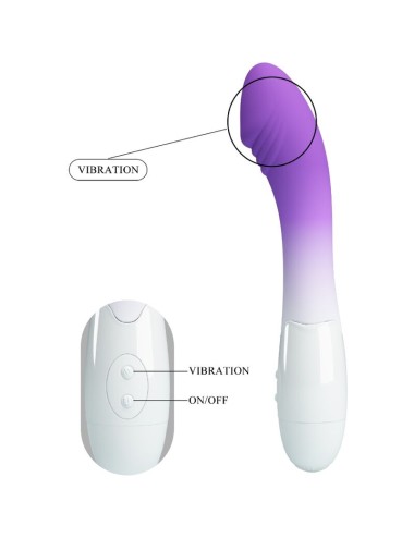 PRETTY LOVE - VIBRATEUR ELEMENTAL POINT G 30 VIBRATIONS VIOLET