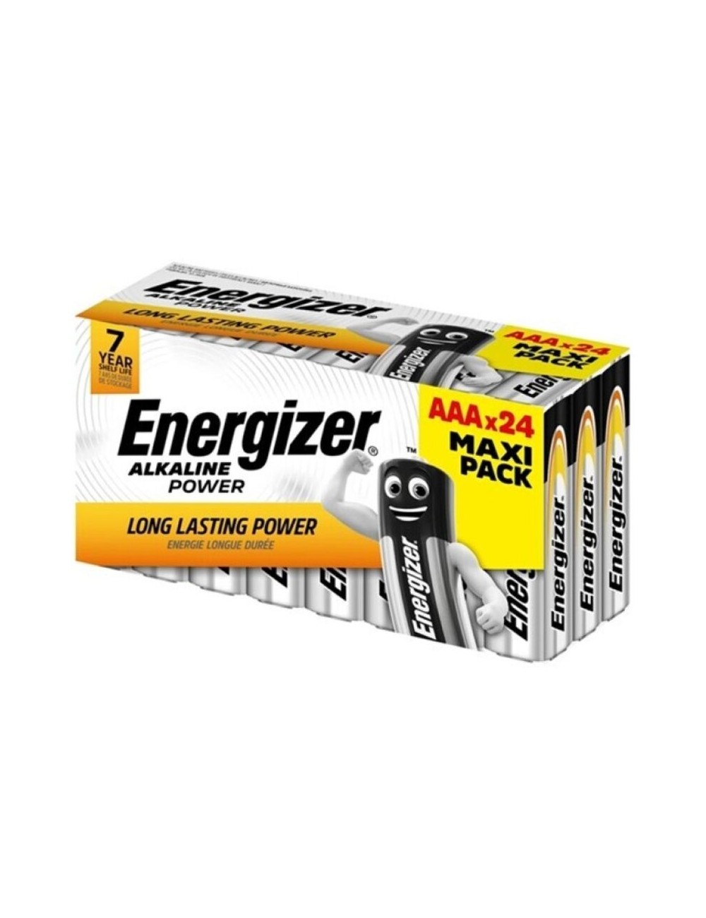 ENERGIZER - PILE ALCALINE ALCALINE AAA LR03 BOÎTE*24 (3 BOÎTES*8 PILES) ENERGIZER - PILE ALCALINE ALCALINE AAA LR03 BOÎTE*24 (3 BOÎTES*8 PILES)