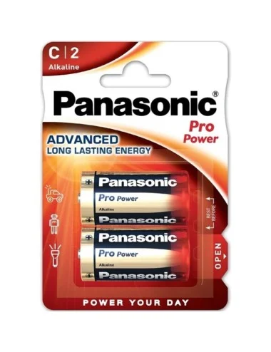 PANASONIC - PILE ALCALINE C PRO POWER LR14 BLISTER*2