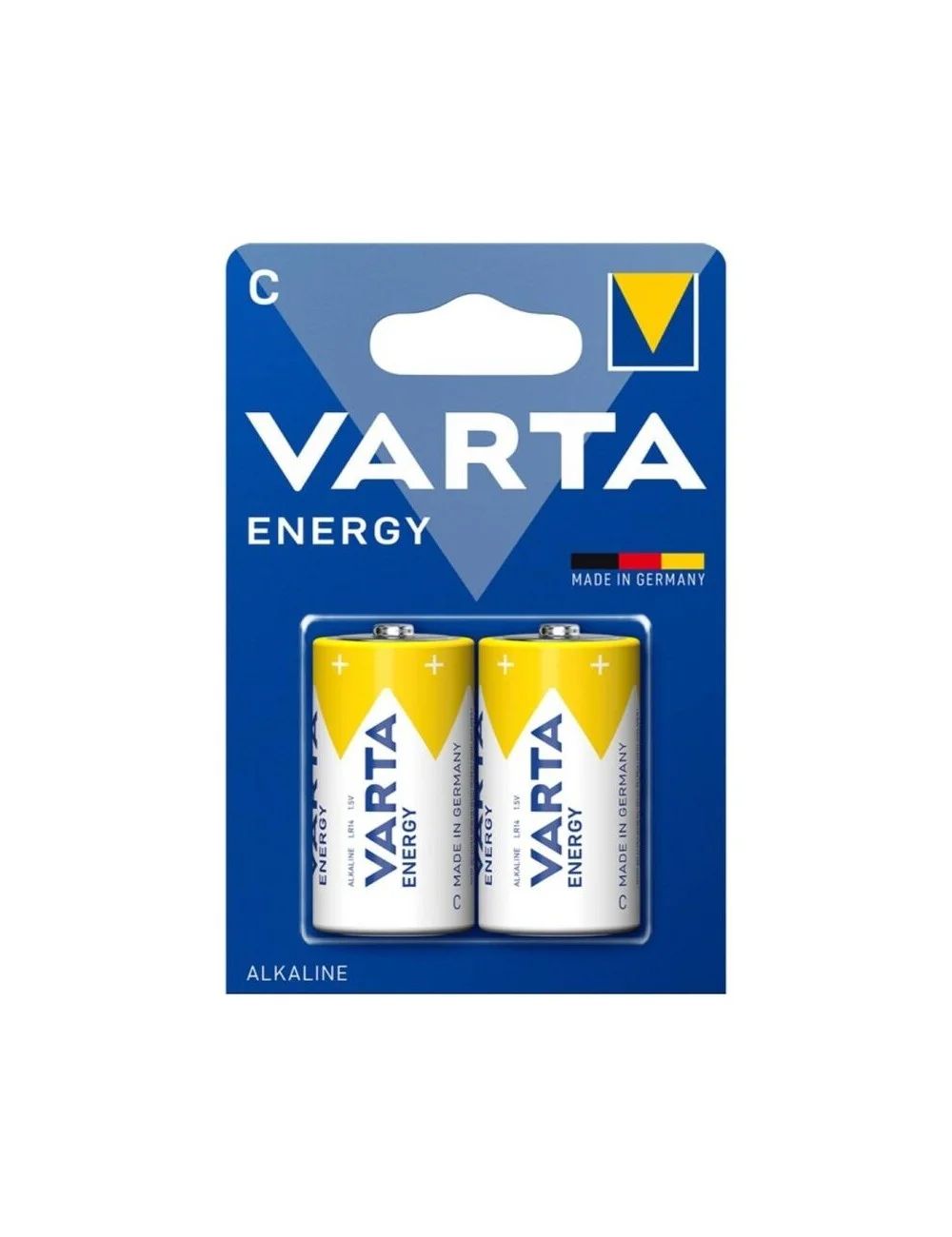 VARTA - PILE ALCALINE ENERGY C LR14 BLISTER*2 VARTA - PILE ALCALINE ENERGY C LR14 BLISTER*2