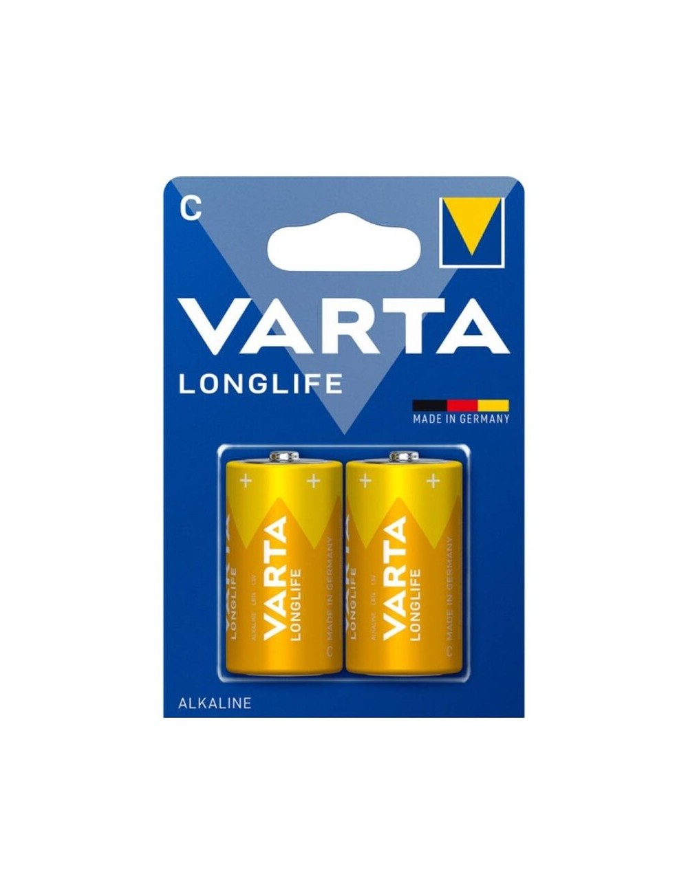 VARTA - PILE ALCALINE LONGUE DURÉE C LR14 BLISTER*2 VARTA - PILE ALCALINE LONGUE DURÉE C LR14 BLISTER*2