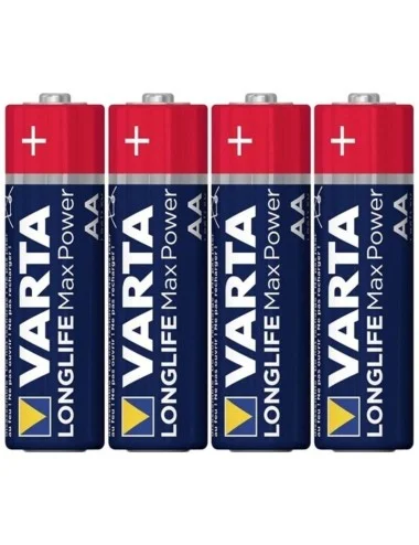 VARTA - PILE RÉTRACTABLE ALCALINE MAX POWER AA LR6*4