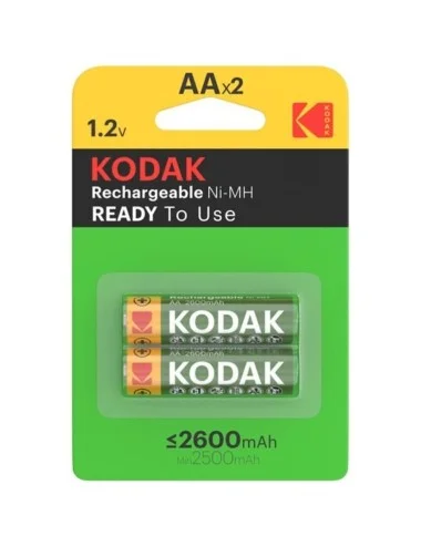 KODAK - BLISTER DE PILES RECHARGEABLES HR6 AA 2600mAh*2