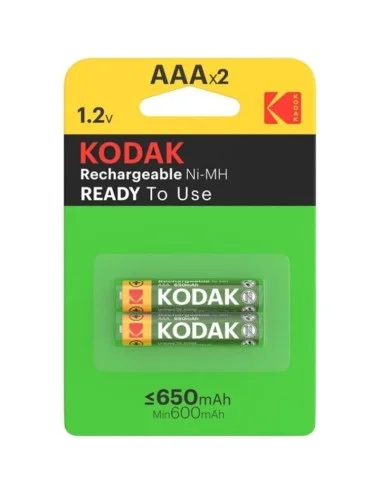 KODAK - BLISTER DE PILE RECHARGEABLE HR03 AAA 650mAh*2