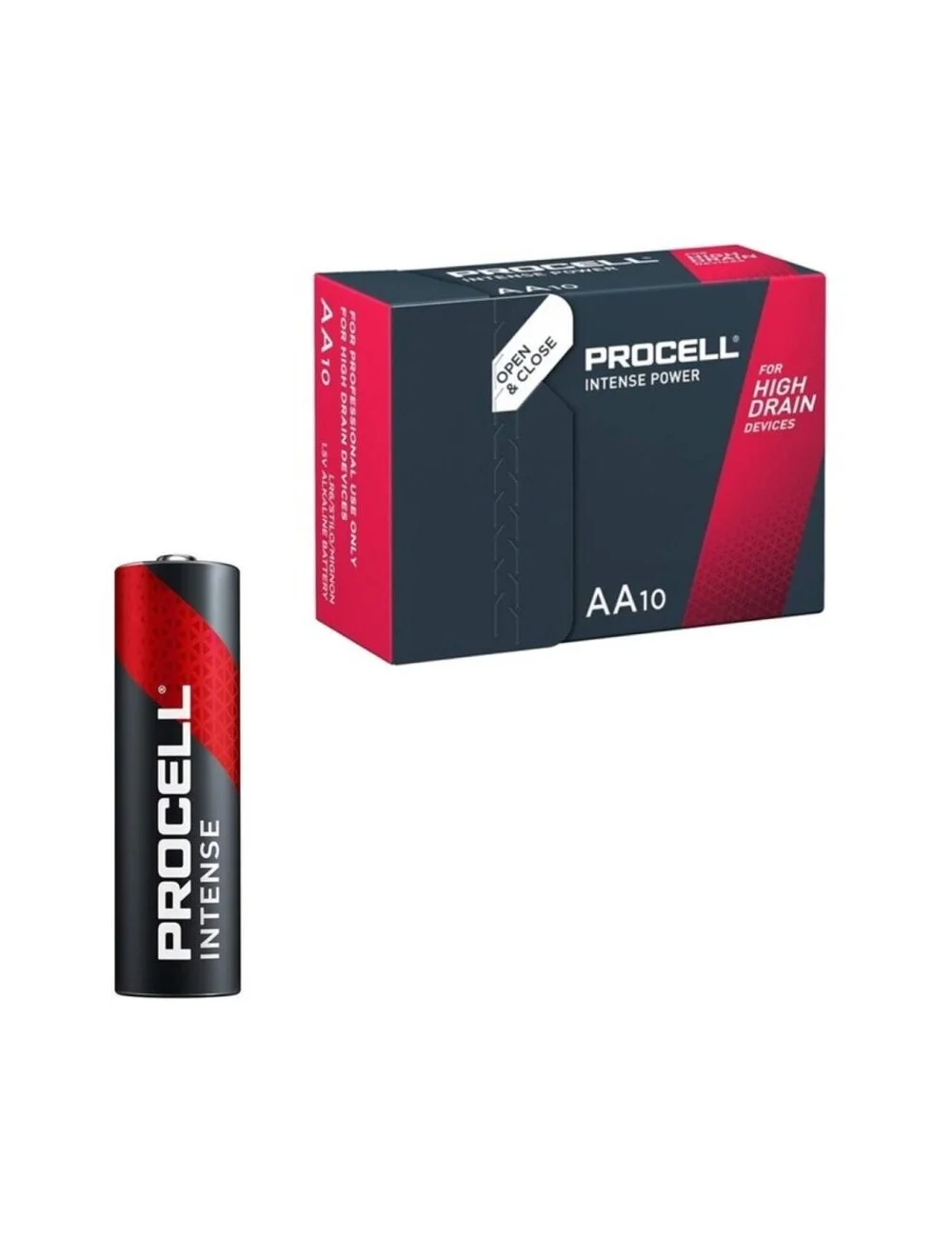 PROCELL - INTENSE POWER ALCALINE LR6 AA 1 PROCELL - INTENSE POWER ALCALINE LR6 AA 1