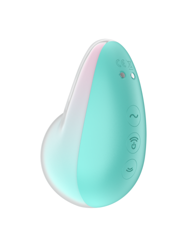 ECHANTILLON Pixie Dust vibromasseur à ondes de pression - Vert et rose