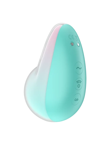 ECHANTILLON Pixie Dust vibromasseur à ondes de pression - Vert et rose