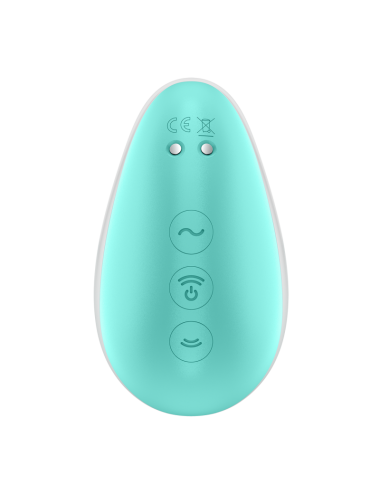 ECHANTILLON Pixie Dust vibromasseur à ondes de pression - Vert et rose