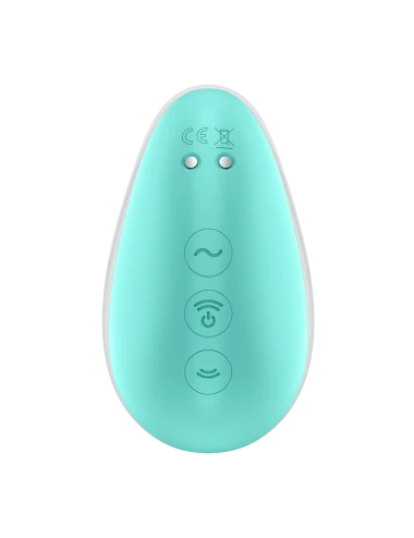 ECHANTILLON Pixie Dust vibromasseur à ondes de pression - Vert et rose