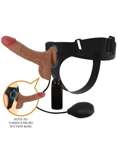 PRETTY LOVE - SLIP HARNAIS UNIVERSEL AVEC GODE VIBRANT ET SQUIRTING 15