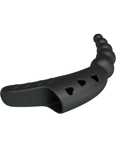 PRETTY LOVE - JORDIN FINGER VIBRATOR 10 VIBRATIONS NOIR