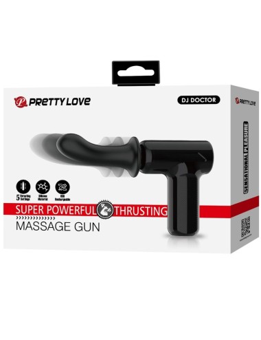 PRETTY LOVE - MASSEUR DJ DOCTOR 5 RÉGLAGES NOIR