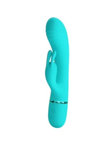 PRETTY LOVE - VIBRATEUR SCOCCO LAPIN TURQUOISE