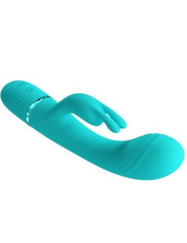 PRETTY LOVE - VIBRATEUR SCOCCO LAPIN TURQUOISE