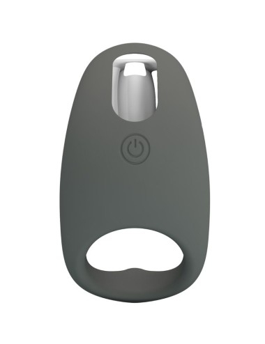 PRETTY LOVE - GEMMA ANNEAU VIBRATEUR AVEC MEMOIRE GRIS