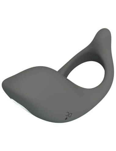 PRETTY LOVE - GEMMA ANNEAU VIBRATEUR AVEC MEMOIRE GRIS