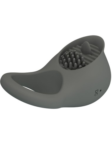 PRETTY LOVE - NIMBUS ANNEAU VIBRATEUR AVEC LANGUE GRIS